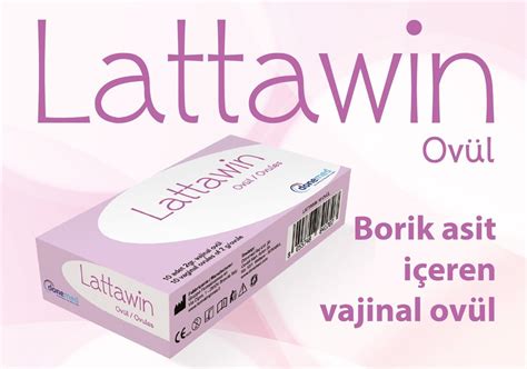 Lattawin Ovül: Vajinada Mantar ve Kaşıntı için Vajinal Fitil.